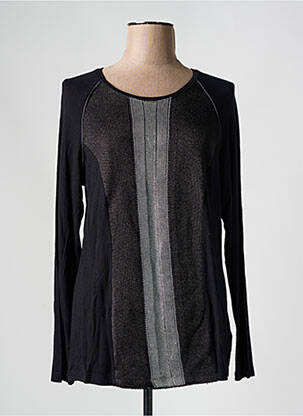 T-shirt manches longues manches longues noir FRED SABATIER femme