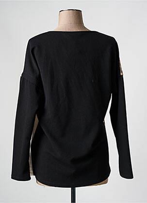 T-shirt manches longues manches longues noir FRED SABATIER femme