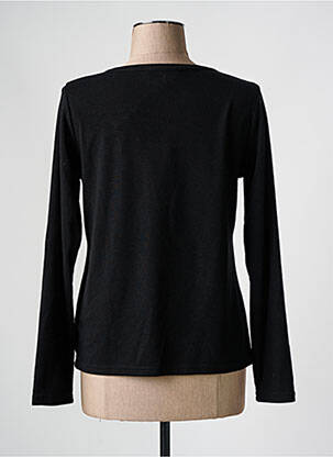 T-shirt manches longues manches longues noir TELMAIL femme