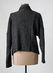 Gilet manches longues gris JEAN DELFIN pour femme seconde vue