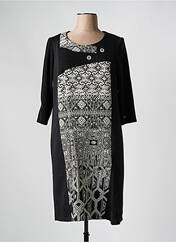 Robe mi-longue noir JEAN DELFIN pour femme seconde vue