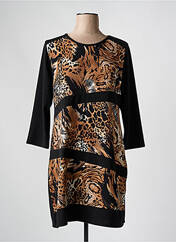 Robe pull noir MARBLE pour femme seconde vue