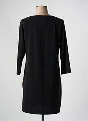 Robe pull noir MARBLE pour femme seconde vue