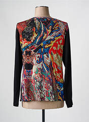 T-shirt noir TELMAIL pour femme seconde vue