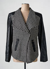 Veste simili cuir noir FRED SABATIER pour femme seconde vue