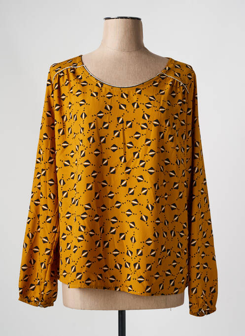 Blouse jaune HALOGENE pour femme