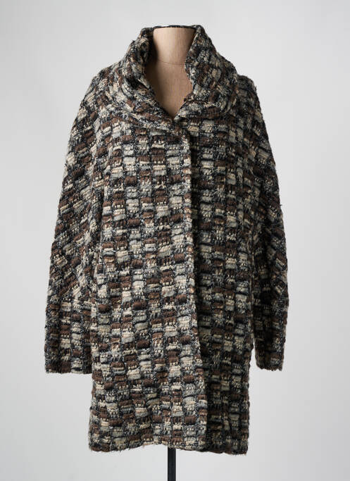 Manteau long marron POLARBEAR pour femme