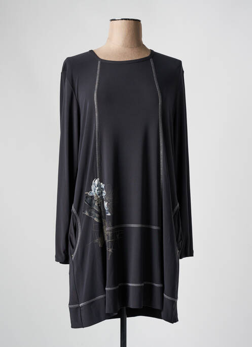 Robe courte gris MERI & ESCA pour femme