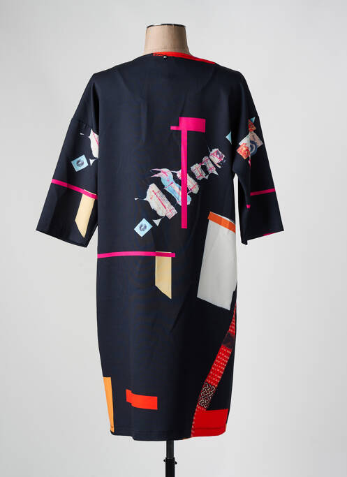 Robe mi-longue noir FRED SABATIER pour femme