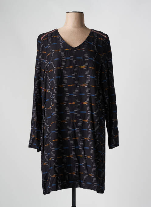 Robe mi-longue noir SURKANA pour femme