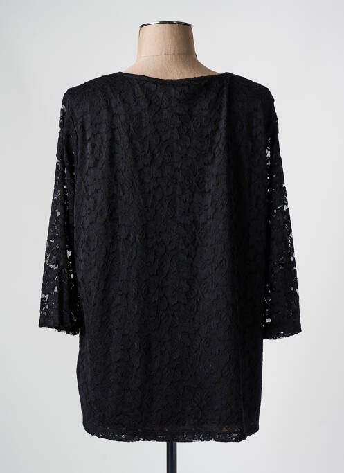 Top noir MARBLE pour femme