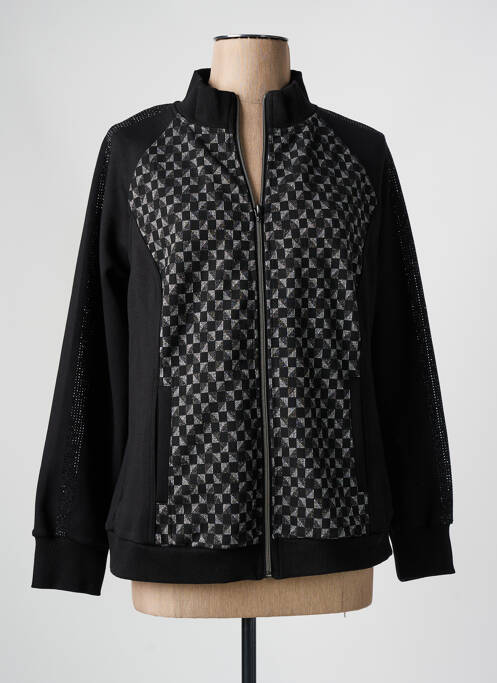 Veste casual noir FRED SABATIER pour femme