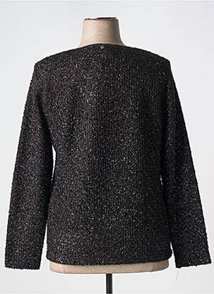 Top stretch manches longues noir FRED SABATIER femme
