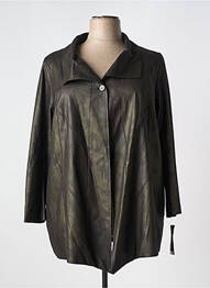 Veste casual tissage suedine noir JEAN DELFIN femme