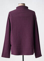 Polaire violet AGATHE & LOUISE pour femme seconde vue