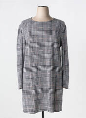 Robe courte gris PLURIELLES pour femme seconde vue