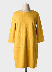 Robe mi-longue jaune CONCEPT K pour femme seconde vue