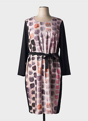 Robe mi-longue noir JEAN DELFIN pour femme