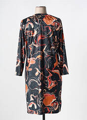 Robe mi-longue orange GREGORY PAT pour femme seconde vue