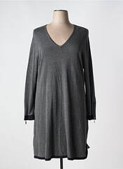 Robe pull gris MARBLE pour femme seconde vue