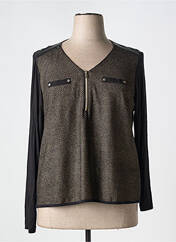 Top noir FRED SABATIER pour femme seconde vue