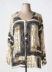 Tunique manches longues beige FRED SABATIER pour femme seconde vue