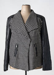 Veste simili cuir noir FRED SABATIER pour femme seconde vue