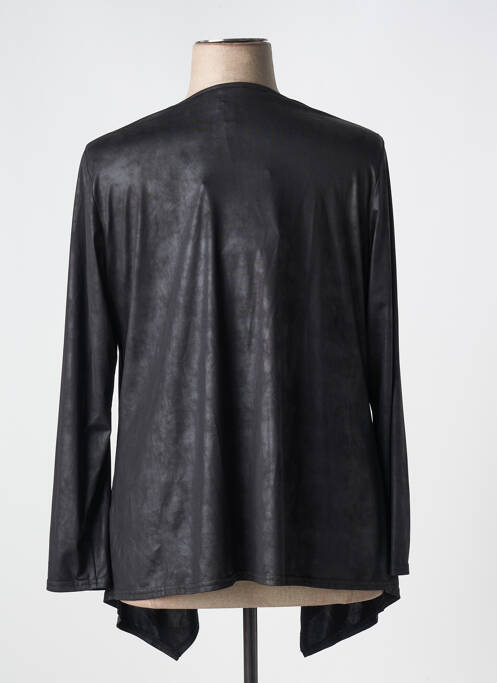 Gilet manches longues noir GUY DUBOUIS pour femme