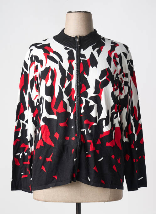 Gilet manches longues noir MARBLE pour femme