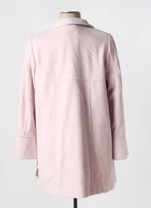 Manteau long rose CONCEPT K pour femme