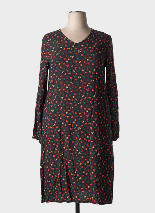 Robe mi-longue noir AGATHE & LOUISE pour femme