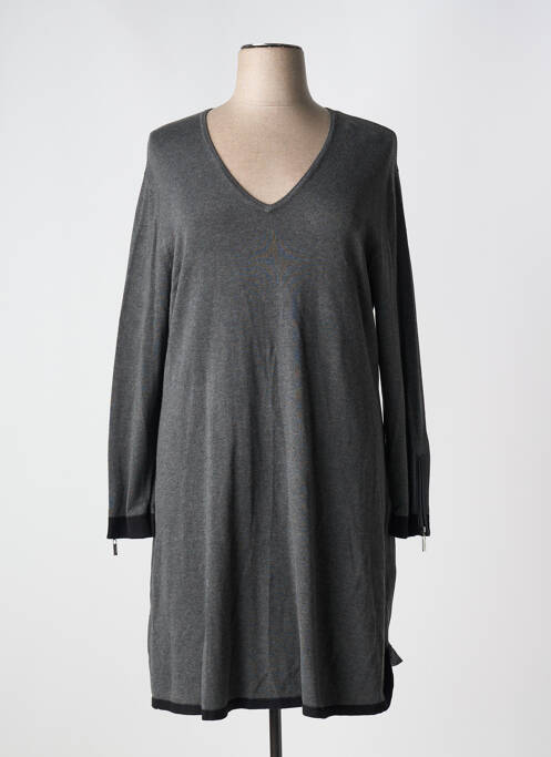 Robe pull gris MARBLE pour femme