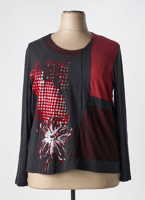 T-shirt rouge GUY DUBOUIS pour femme