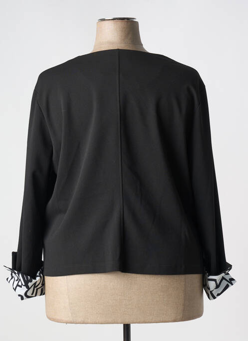 Veste chic noir PLURIELLES pour femme