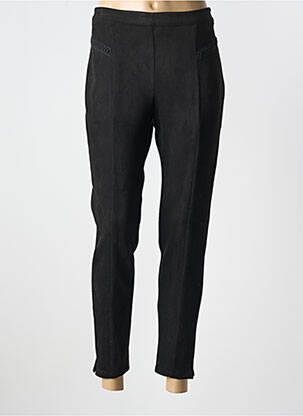 Pantalon slim taille haute taille haute noir FRED SABATIER femme