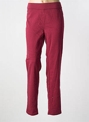 Jegging tissage denim taille normale rouge AGATHE & LOUISE femme