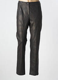 Pantalon slim stretch taille normale marron JEAN DELFIN femme