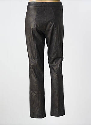 Pantalon slim stretch taille normale marron JEAN DELFIN femme