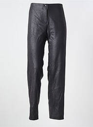 Pantalon slim taille élastique taille normale noir GUY DUBOUIS femme