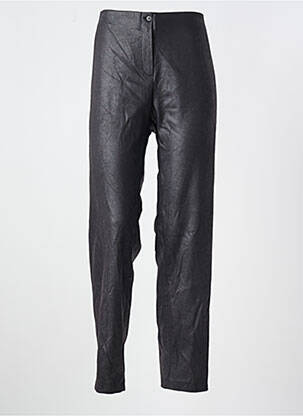 Pantalon slim taille élastique taille normale noir GUY DUBOUIS femme