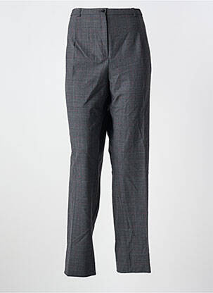 Pantalon slim stretch taille normale gris GUY DUBOUIS femme