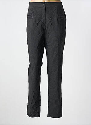 Pantalon slim taille élastique taille normale gris TELMAIL femme
