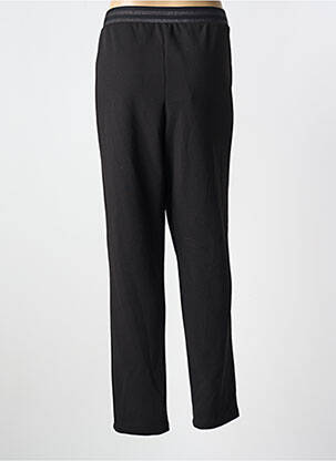 Pantalon droit taille élastique taille normale noir MERI & ESCA femme