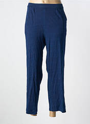 Pantalon 7/8 bleu L'ATELIER D'ANNA pour femme seconde vue