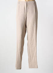 Pantalon droit beige GUY DUBOUIS pour femme seconde vue
