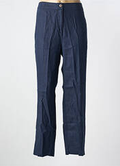Pantalon droit bleu FRED SABATIER pour femme seconde vue