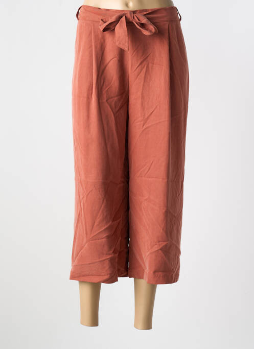 Pantacourt orange JULIE GUERLANDE pour femme