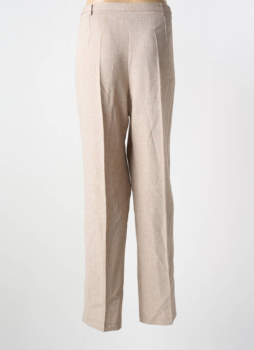 Pantalon droit beige GUY DUBOUIS pour femme