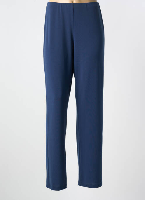 Pantalon droit bleu MERI & ESCA pour femme
