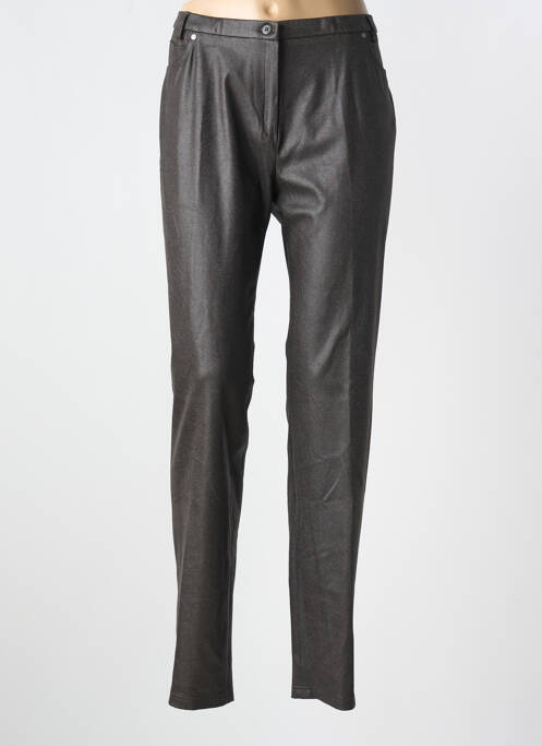 Pantalon slim marron MERI & ESCA pour femme